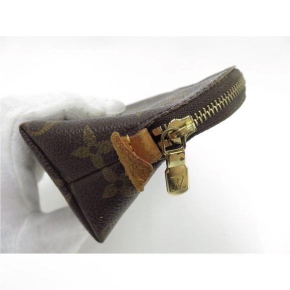 LOUIS VUITTON Pochette Bag Cosmetic Makeup Pouch PM Monogram - Picture 7 of 16